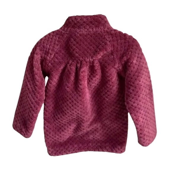 12M MINYMO | Teddy Fleece Jacket Pink - Picture 2 of 4